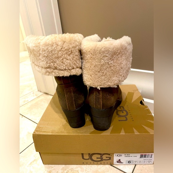 UGG High Heel Warm Boots - Picture 3 of 5